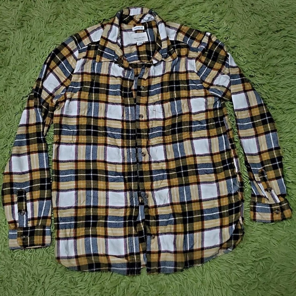 American Eagle Outfitters Black and White Blouse